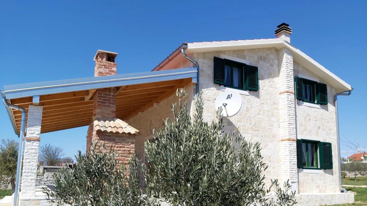 Villa Stone Pearl With Heated Swimming Pool Sveti Filip i Jakov Eksteriør bilde